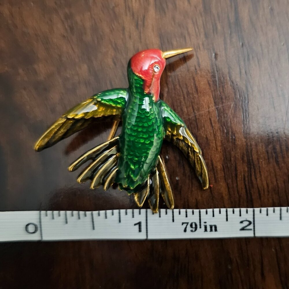 CINER Vintage Antique Bird Brooch Pin